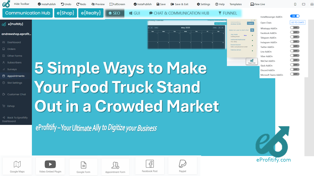5 Simple Ways to Make Your Food Truck Stand Out in a Crowded Market